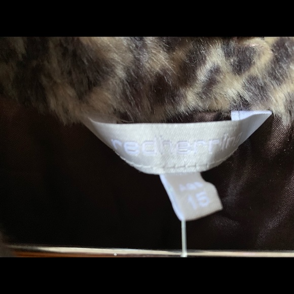 Redherring Girls Leopard design Jacket - Picture 6 of 7